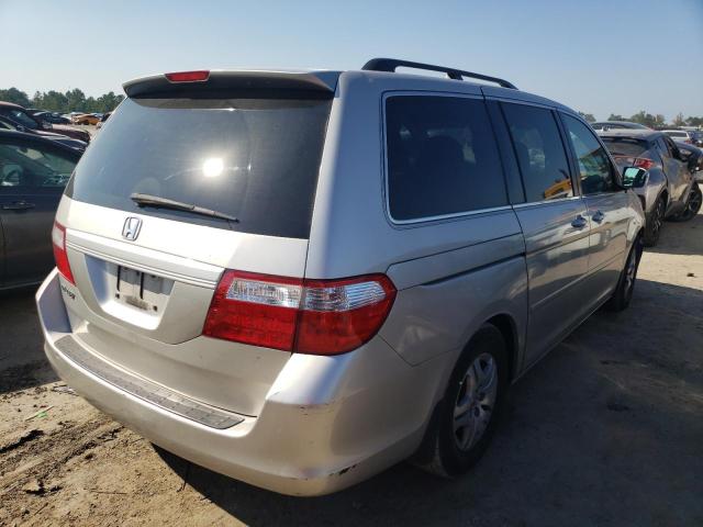 5FNRL38696B406894 - 2006 HONDA ODYSSEY EX SILVER photo 4