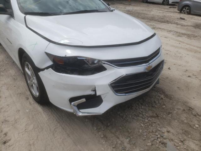 1G1ZB5ST5JF271598 - 2018 CHEVROLET MALIBU LS WHITE photo 9