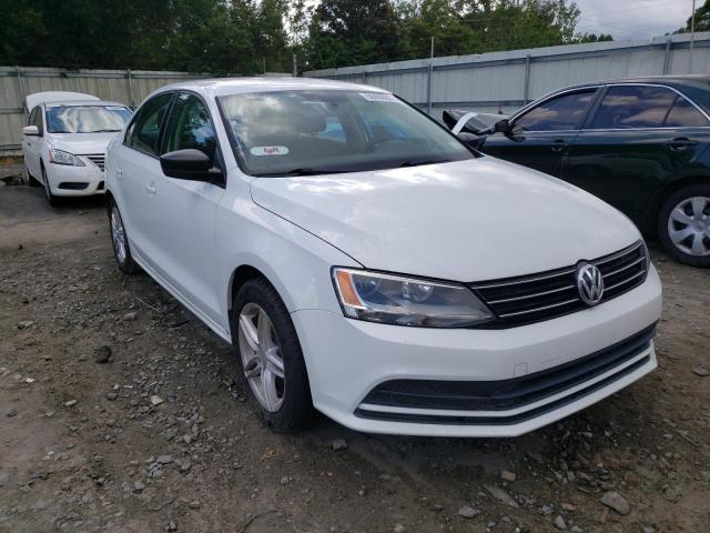 3VW2K7AJ8FM224056 - 2015 VOLKSWAGEN JETTA BASE WHITE photo 1