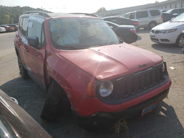 ZACCJBCT5GPC67439 - 2016 JEEP RENEGADE T RED photo 1