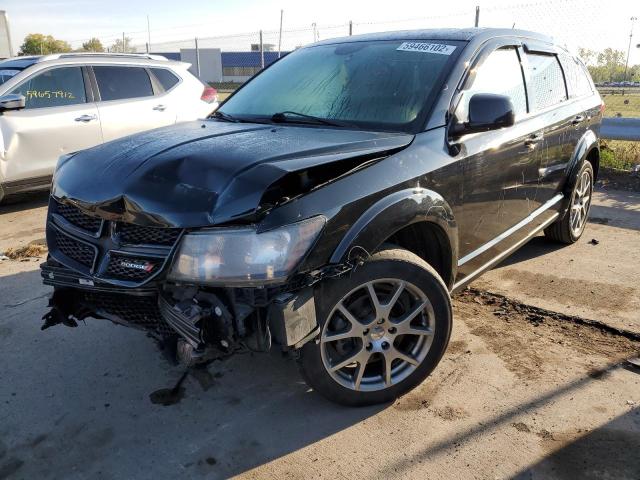 3C4PDDEG6HT703553 - 2017 DODGE JOURNEY GT BLACK photo 2