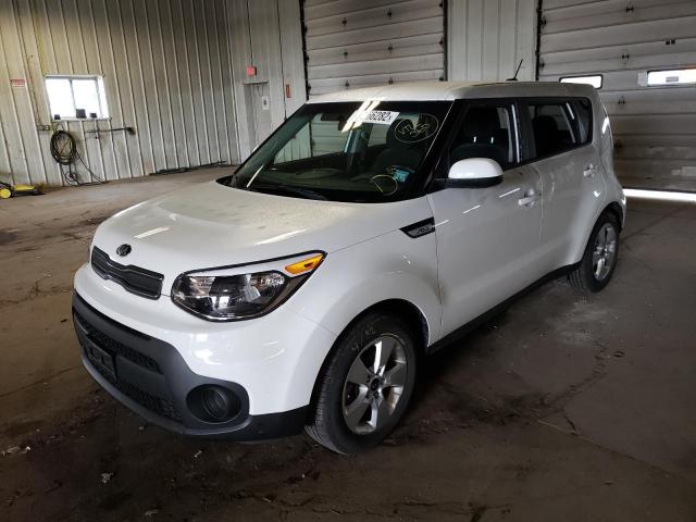 KNDJN2A2XK7921024 - 2019 KIA SOUL WHITE photo 2