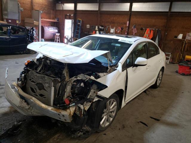 19XFB2F98CE363194 - 2012 HONDA CIVIC EXL Ağ foto 2