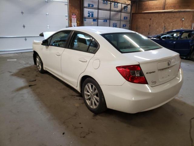 19XFB2F98CE363194 - 2012 HONDA CIVIC EXL Ağ foto 3