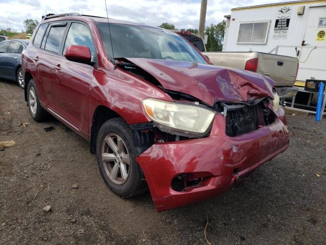 JTEES41A182094576 - 2008 TOYOTA HIGHLANDER BURGUNDY photo 1