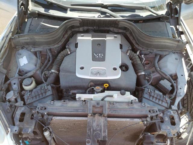 JN1AJ0HR1AM757698 - 2010 INFINITI EX35 BASE BROWN photo 7