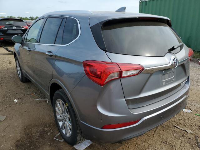 LRBFX2SA3LD169691 - 2020 BUICK ENVISION E SILVER photo 3