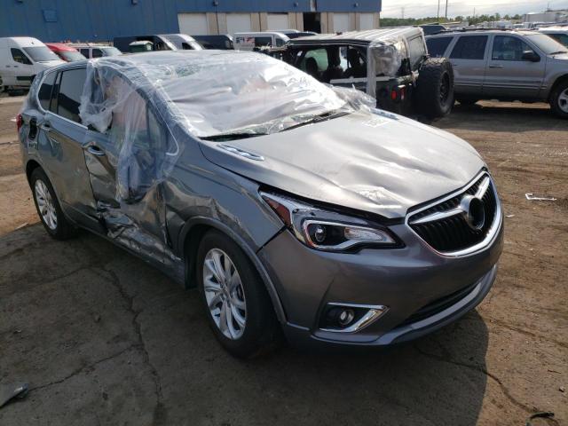 LRBFXBSA2LD108218 - 2020 BUICK ENVISION P SILVER photo 1