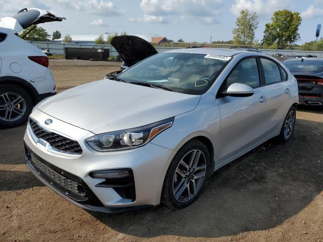 3KPF54AD0LE221615 - 2020 KIA FORTE EX SILVER photo 2