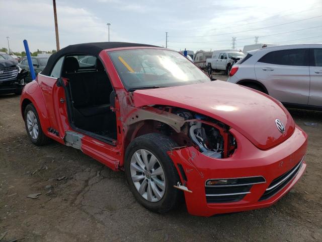 3VW5DAAT7KM506107 - 2019 VOLKSWAGEN BEETLE S RED photo 1