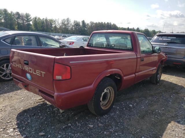 1GCCS1440SK109057 - 1995 CHEVROLET S TRUCK S1 RED photo 4