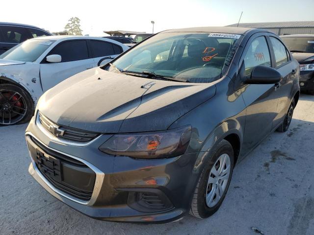 1G1JA5SH6H4171804 - 2017 CHEVROLET SONIC LS 灰色 照片 2