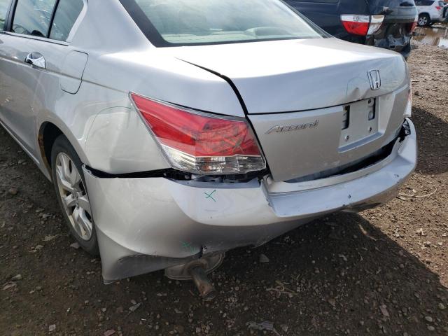 1HGCP36888A044133 - 2008 HONDA ACCORD EXL GRAY photo 9