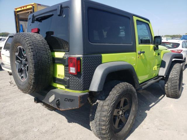 1C4AJWAG3HL520753 - 2017 JEEP WRANGLER S 绿色 照片 4