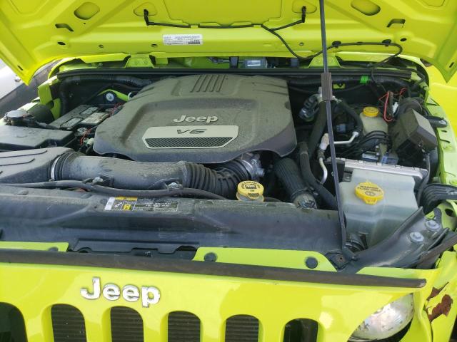 1C4AJWAG3HL520753 - 2017 JEEP WRANGLER S 绿色 照片 7