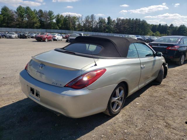 4T1FA38P96U085623 - 2006 TOYOTA CAMRY SOLA SILVER photo 4