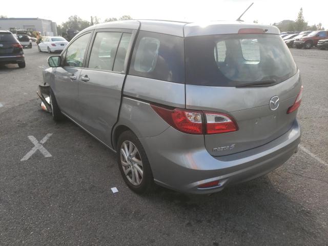 JM1CW2BL8F0189598 - 2015 MAZDA 5 SPORT SILVER photo 3