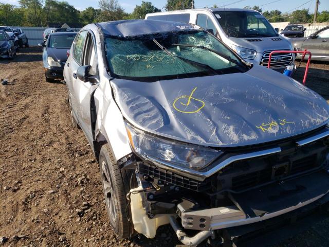 2HKRW2H22MH634992 - 2021 HONDA CR-V LX SILVER photo 10