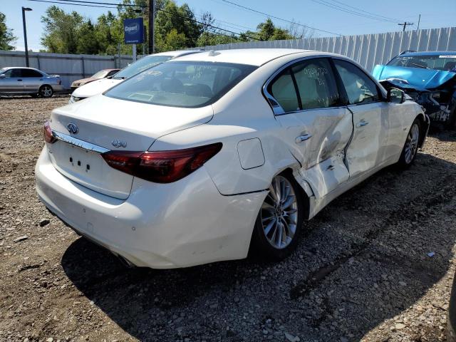 JN1EV7AR5LM254395 - 2020 INFINITI Q50 PURE WHITE photo 4