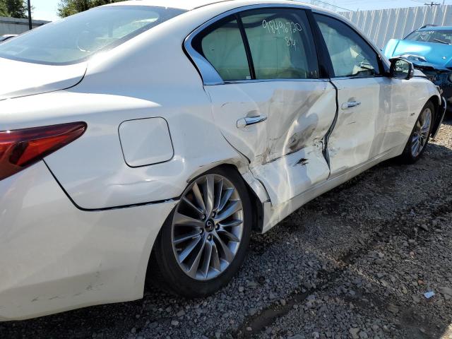 JN1EV7AR5LM254395 - 2020 INFINITI Q50 PURE WHITE photo 9