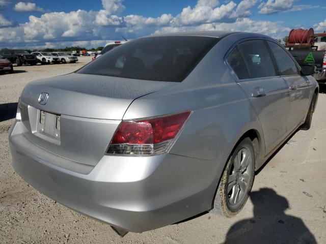 JHMCP26428C060076 - 2008 HONDA ACCORD LXP SILVER photo 4