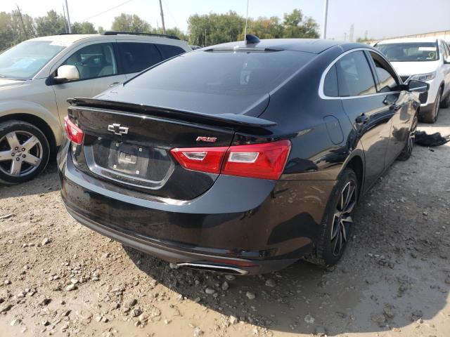 1G1ZG5ST1LF020467 - 2020 CHEVROLET MALIBU RS BLACK photo 4
