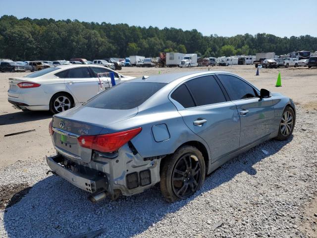 JN1BV7AP3EM689842 - 2014 INFINITI Q50 BASE GRAY photo 4