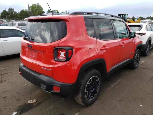 ZACCJBCT2GPD27449 - 2016 JEEP RENEGADE T RED photo 4