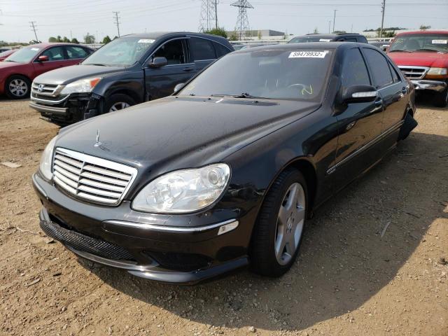 WDBNG76J66A464311 - 2006 MERCEDES-BENZ S 600 BLACK photo 2