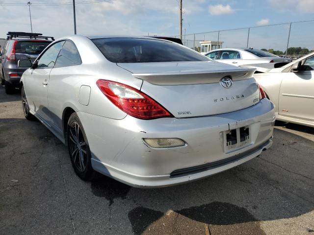 4T1CA30P07U118539 - 2007 TOYOTA CAMRY SOLA SILVER photo 3