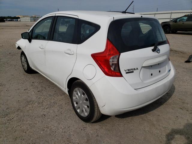 3N1CE2CP2FL398815 - 2015 NISSAN VERSA NOTE WHITE photo 3