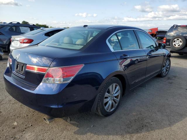 1HGCP2F87CA110447 - 2012 HONDA ACCORD EXL BLUE photo 4