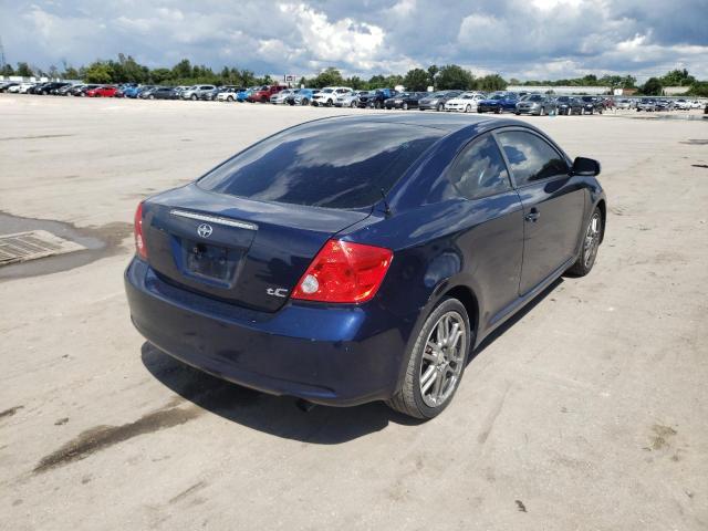 JTKDE167360075449 - 2006 TOYOTA SCION TC 蓝色 照片 4