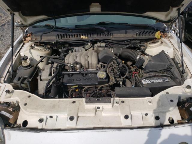 1FALP52U5VA254445 - 1997 FORD TAURUS GL WHITE photo 7