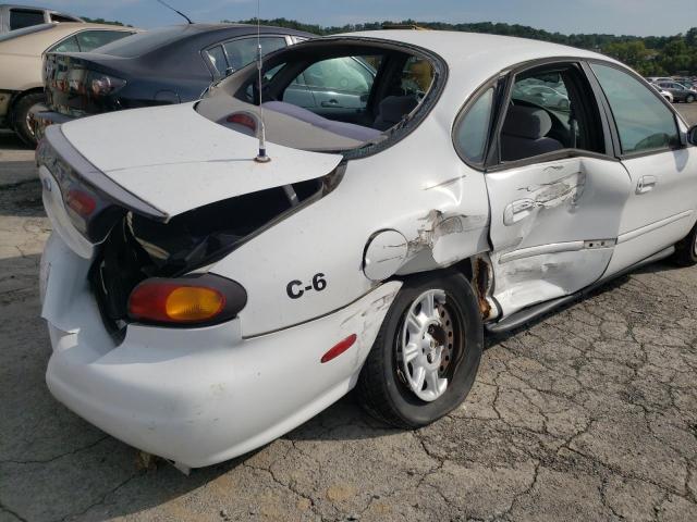 1FALP52U5VA254445 - 1997 FORD TAURUS GL WHITE photo 9