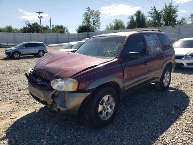 4F2CZ06173KM38378 - 2003 MAZDA TRIBUTE ES 红色 照片 2