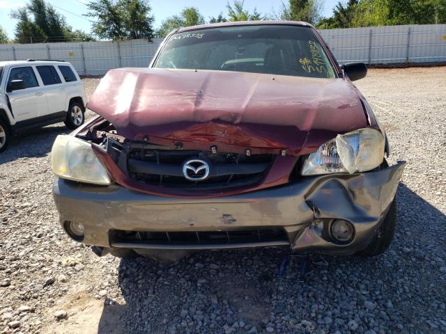 4F2CZ06173KM38378 - 2003 MAZDA TRIBUTE ES RED photo 9