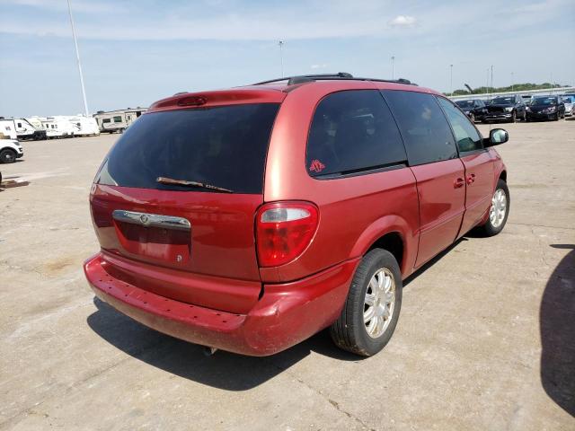 2C4GP74L82R717438 - 2002 CHRYSLER TOWN & COU RED photo 4