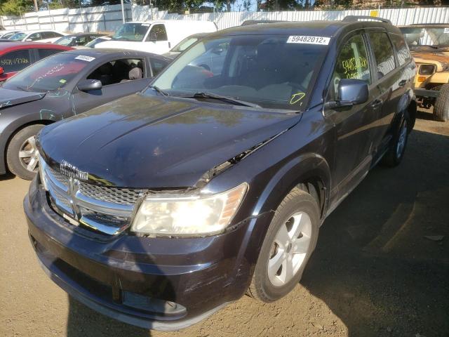 3D4PH1FG6BT503560 - 2011 DODGE JOURNEY MA GRAY photo 2