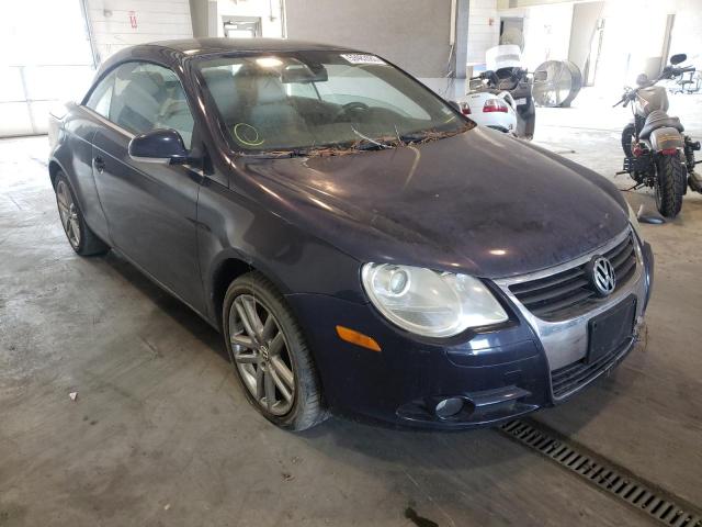 WVWFA71F18V003037 - 2008 VOLKSWAGEN EOS LUX BLUE photo 1