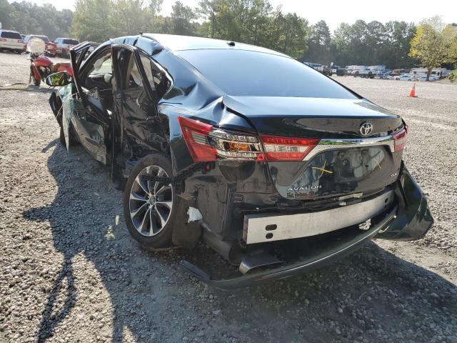 4T1BK1EB9GU228757 - 2016 TOYOTA AVALON XLE BLACK photo 3