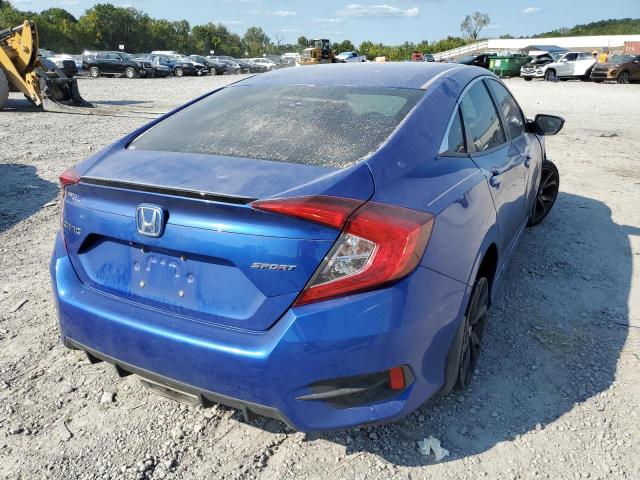 19XFC2F80KE019152 - 2019 HONDA CIVIC SPOR 蓝色 照片 4