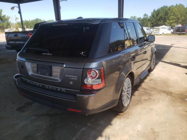 SALSF2D43AA228093 - 2010 LAND ROVER RANGE ROVE GRAY photo 4