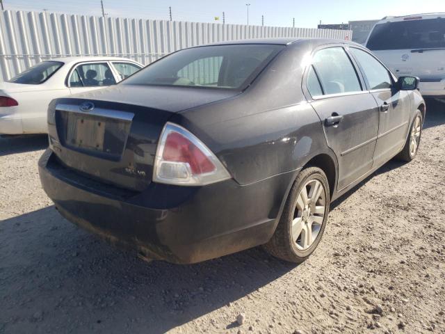 3FAFP08166R182868 - 2006 FORD FUSION SEL GRAY photo 4