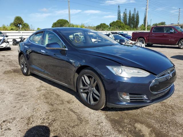 5YJSA1CG0DFP09409 - 2013 TESLA MODEL S Qara foto 1