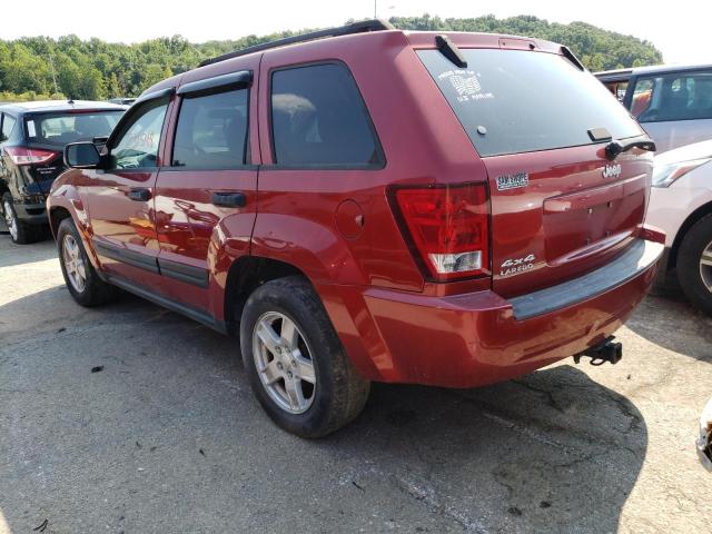 1J4GR48K76C281460 - 2006 JEEP GRAND CHER RED photo 3