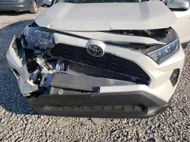 2T3C1RFV6MW157986 - 2021 TOYOTA RAV4 XLE P WHITE photo 7