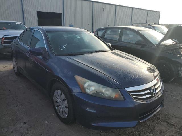 1HGCP2F31BA102136 - 2011 HONDA ACCORD LX BLUE photo 1