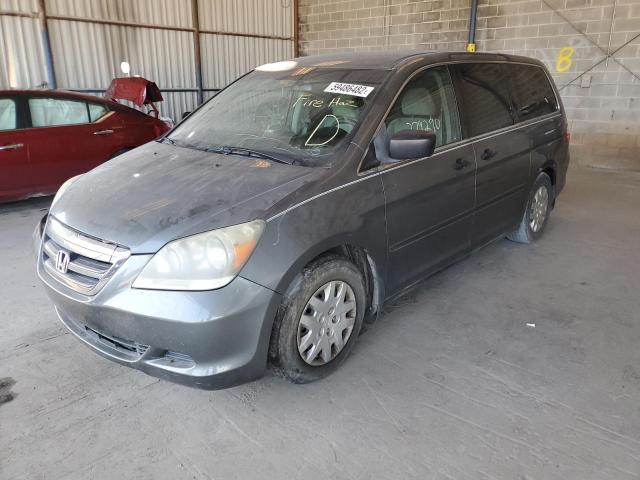 5FNRL38227B030263 - 2007 HONDA ODYSSEY LX  photo 2