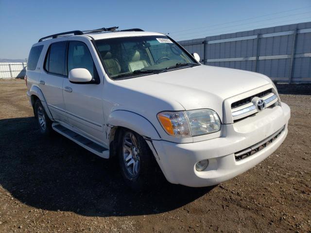 5TDBT44A75S245988 - 2005 TOYOTA SEQUOIA WHITE photo 1